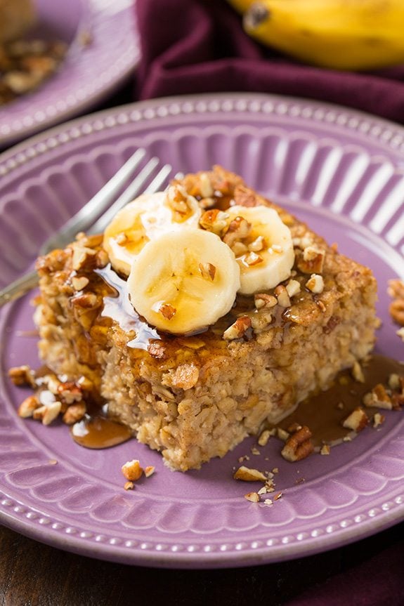 Easy Banana Pecan Baked Oatmeal: Your Healthy Make-Ahead Breakfast